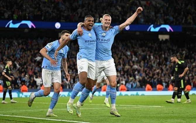 Os gols que garantiram o título para a equipe inglesa foram marcados por Julian Álvarez em duas ocasiões, Nino, e Phil Foden.