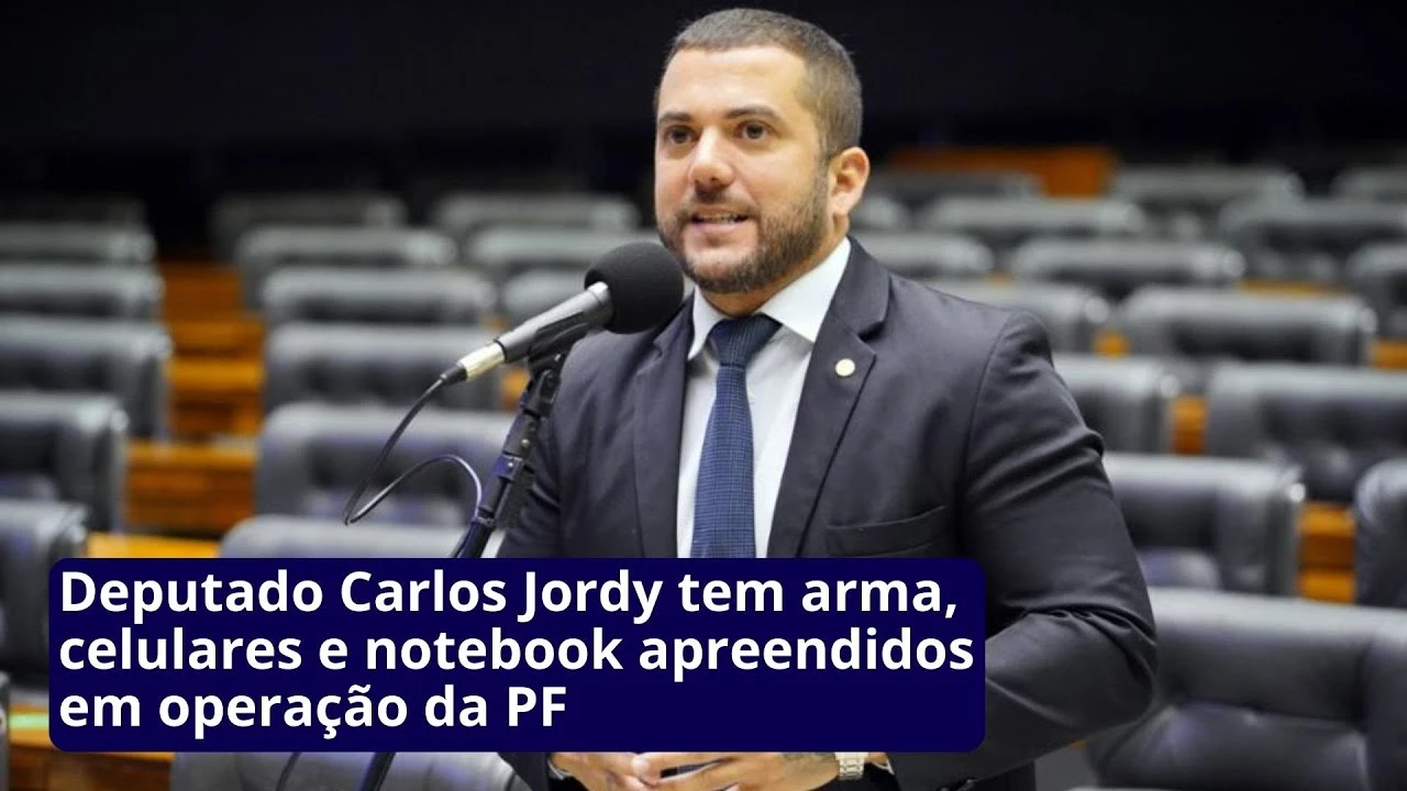 Arma e munição estavam legalizadas. Sobre a operação, Jordy declarou que foi vítima de uma ‘pesca probatória’ e que crê ser alvo de uma armação.