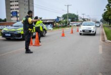 Trânsito nos dias de comemoração do 64º aniversário de Brasília