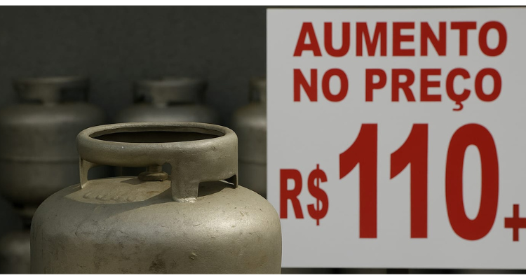 Gás de cozinha teve aumento