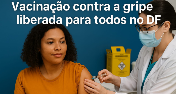 Vacinação contra a gripe é ampliada para toda a população do DF