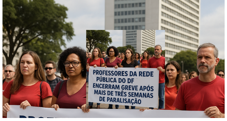 Fim de greve dos professores