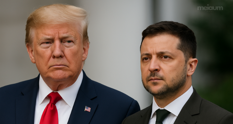 Donald Trump recebe Zelensky e líderes europeus na Casa Branca para discutir o fim da guerra na Ucrânia
