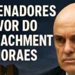 Crise Institucional em Brasília: 41 Senadores se Declaram a Favor do Impeachment de Alexandre de Moraes