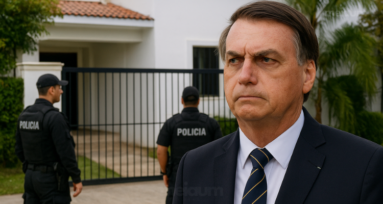 Decisão de Alexandre de Moraes de colocar policiais na casa de Bolsonaro gera repercussão mundial