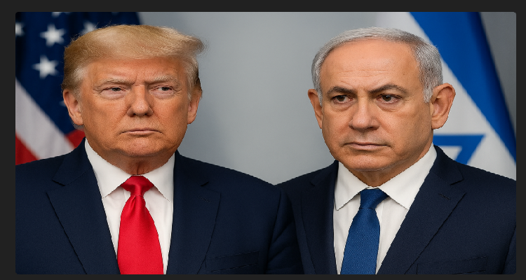 trump anuncia acordo com Netanyahu
