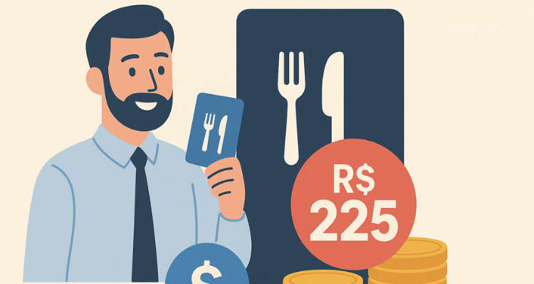 Novas regras para o vale-refeição podem gerar economia de até R$ 225 para o trabalhador