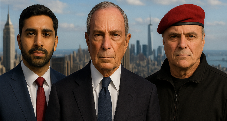 Zohran Mamdani, Andrew Cuomo e Curtis Sliwa