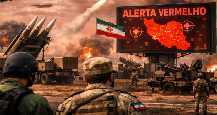Irã entra em alerta vermelho diante de possível ataque dos Estados Unidos