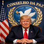 Trump presidente da Casa Branca, assume Conselho da Paz com mandato vitalício e gera apreensão mundial