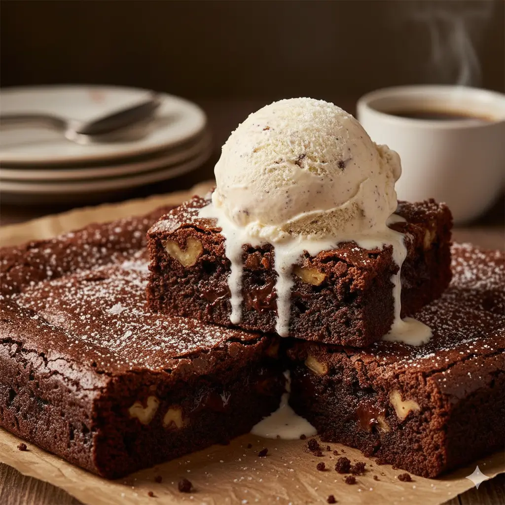 receita de brownie fácil