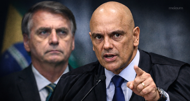 ALEXANDRE DE MORAES NEGA MAIS UMA VEZ UM PEDIDO DE PRISÃO DOMICILIAR PARA BOLSONARO