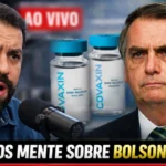 FAKE NEWS de Boulos sobre caso Covaxin gera polêmica após desmentido ao vivo em programa de rádio
