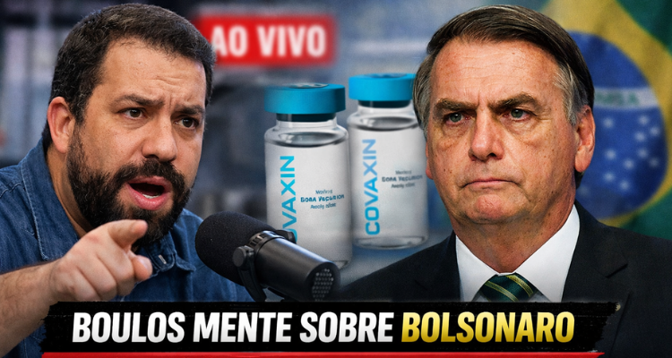 FAKE NEWS de Boulos sobre caso Covaxin gera polêmica após desmentido ao vivo em programa de rádio