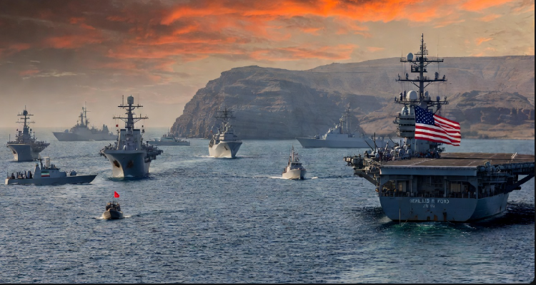 Irã Aguarda Frota dos EUA no Estreito de Ormuz Declarações da Guarda Revolucionária Aumentam Tensões no Golfo Pérsico