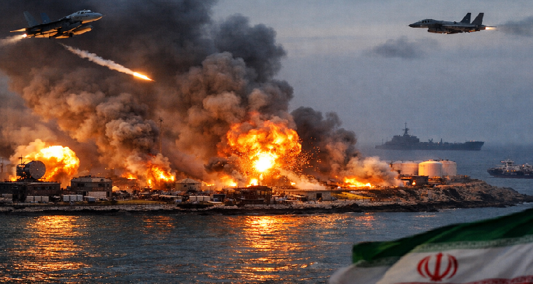 Trump Ataca à Ilha de Kharg e Destroem Alvos Militares no Principal Hub de Petróleo