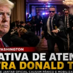 Tentativa de atentado contra Donald Trump durante jantar oficial reacende alerta máximo nos Estados Unidos