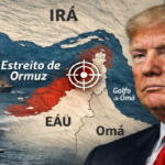 Trump ameaça bloquear o Estreito de Ormuz e tensão global dispara