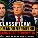 EUA classificam PCC e CV como organizações terroristas após articulação de Flávio Bolsonaro com governo Trump