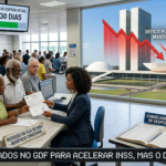 Contenção de gastos financia plano para o INSS, mas contas públicas continuam no vermelho