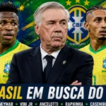 ANCELOTTI PROMETE MUDANÇAS, FALA SOBRE ENDRICK E BUSCA REAÇÃO DO BRASIL CONTRA O HAITI