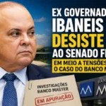 Ex-governador Ibaneis Rocha desiste da corrida ao Senado Federal em meio a tensões sobre o caso do Banco Master