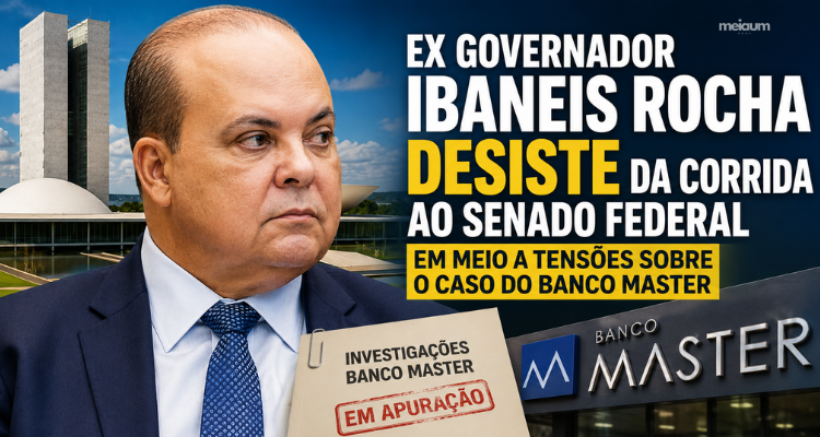 Ex-governador Ibaneis Rocha desiste da corrida ao Senado Federal em meio a tensões sobre o caso do Banco Master