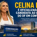 Celina Leão é oficializada como candidata ao Governo do Distrito Federal em convenção partidária
