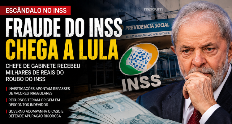 Fraude no INSS chega ao entorno do presidente Lula após revelações sobre repasses a chefe de gabinete
