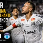 Neymar dá show de assistência, Santos vira sobre o Macará e larga na frente na Sul-Americana