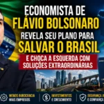 Economista de Flávio Bolsonaro apresenta plano para recuperar a economia brasileira e provoca debate político