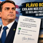 FLÁVIO BOLSONARO NOS EUA SE DECLARA PRESIDENTE ELEITO DO BRASIL E PROMETE LIDERAR OPOSIÇÃO