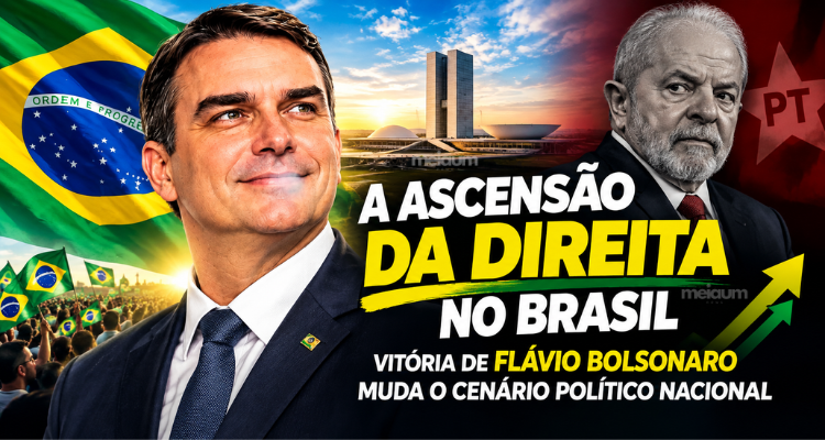 A ASCENSÃO DA DIREITA NO BRASIL: VITÓRIA DE FLÁVIO BOLSONARO MUDA O CENÁRIO POLÍTICO NACIONAL