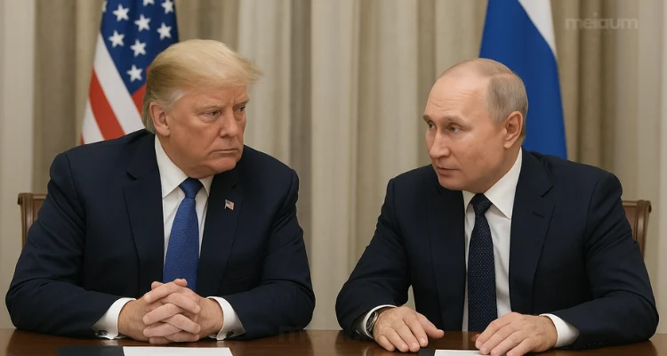 Encontro entre Donald Trump e Vladimir Putin - O cenário internacional foi marcado recentemente por um dos encontros diplomáticos mais aguardados dos últimos ano