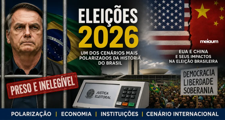 Eleições de 2026 no Brasil diante de um dos cenários políticos mais polarizados da história recente