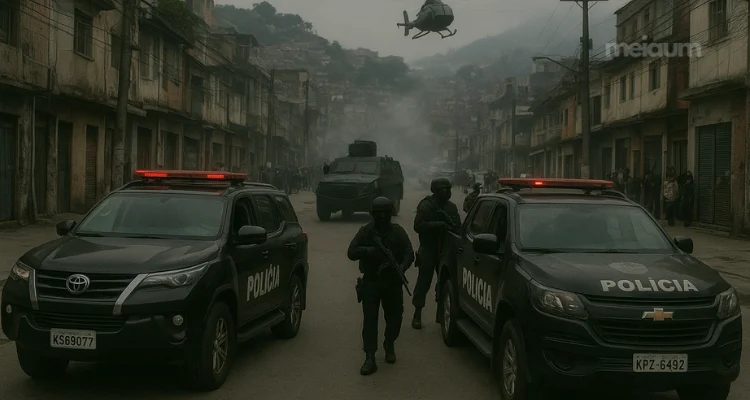 CAPA-MATÉRIA-SITE-_14_ MEGA OPERAÇÃO CONTRA O COMANDO VERMELHO ACABA COM 60 CRIMINOSOS E DEIXA 4 POLICIAIS MORTOS NO RIO DE JANEIRO