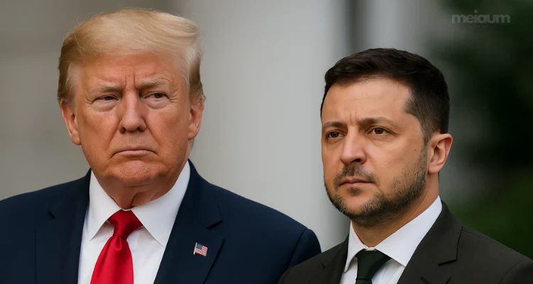Donald Trump recebe Zelensky e líderes europeus na Casa Branca para discutir o fim da guerra na Ucrânia