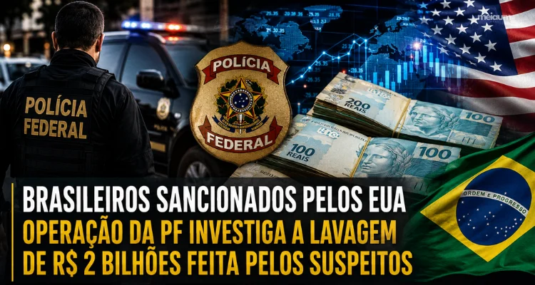 Brasileiros sancionados pelos EUA são alvo de investigação da PF por suposta lavagem de R$ 2 bilhões do Tráfico