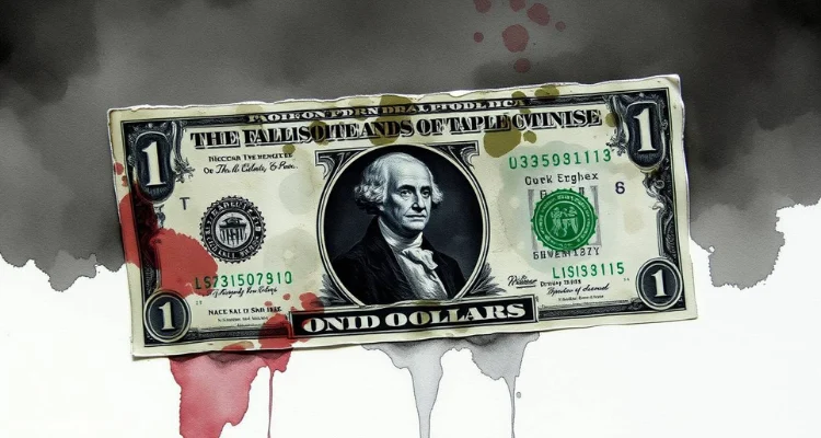 dólar em queda