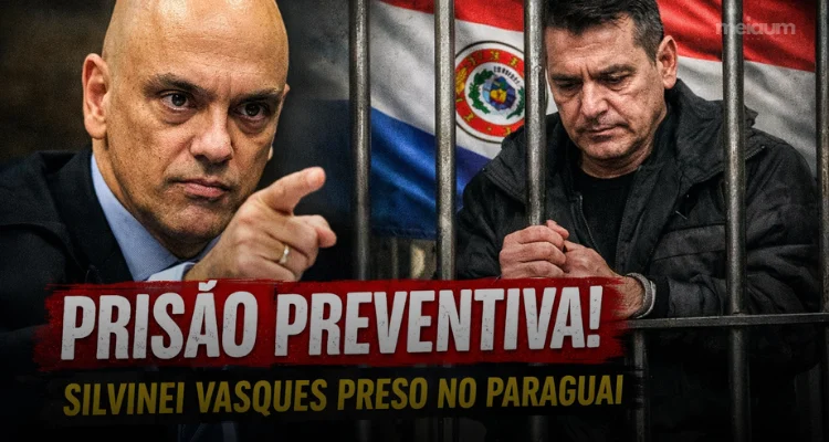 Alexandre de Moraes decreta prisão preventiva de Silvinei Vasques após fuga e captura no Paraguai