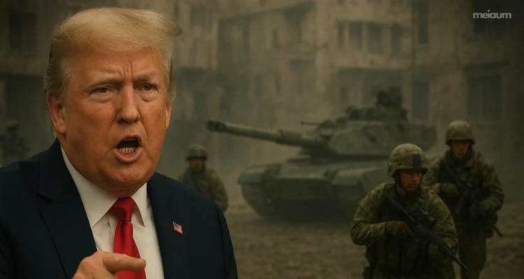 Trump alerta generais sobre “inimigos internos” e defende cidades como campos de treinamento militar