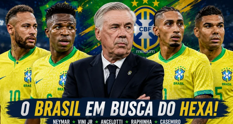 ANCELOTTI PROMETE MUDANÇAS, FALA SOBRE ENDRICK E BUSCA REAÇÃO DO BRASIL CONTRA O HAITI