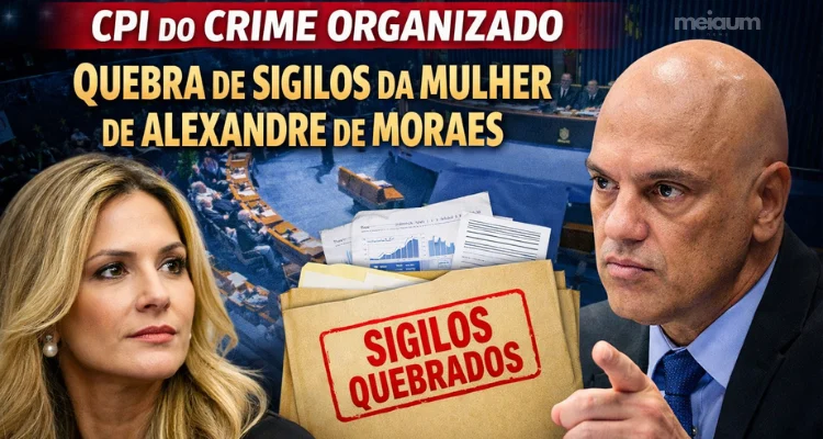 CPI do Crime Organizado : Senadores Pedem Quebra de Sigilos da Mulher de Alexandre de Moraes