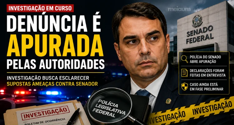 Suposto plano contra Flávio Bolsonaro leva Polícia do Senado a abrir investigação