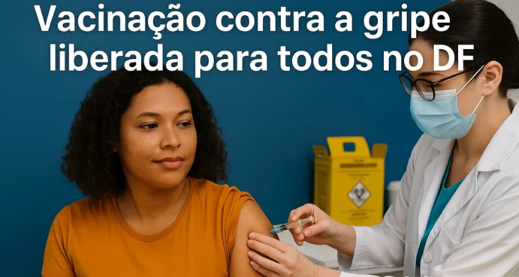 Vacinação contra a gripe é ampliada para toda a população do DF