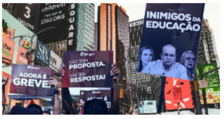 Greve dos professores