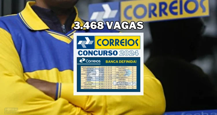 Concurso Correios 2024: Banca Definida! 3.468 vagas níveis médio e superior incluindo o cargo de CARTEIRO.