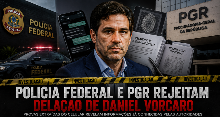 Polícia Federal e PGR rejeitam proposta inicial de delação de Daniel Vorcaro após análise de provas