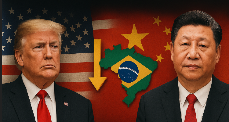 Brasil é o novo alvo: tarifas dos EUA superam as da China após acordo entre Trump