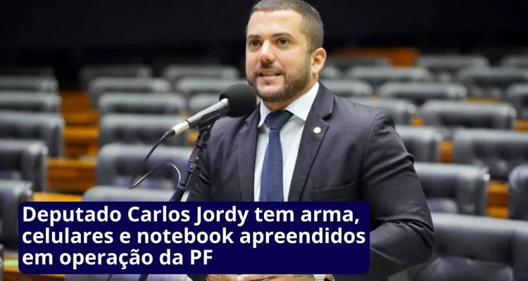 Arma e munição estavam legalizadas. Sobre a operação, Jordy declarou que foi vítima de uma ‘pesca probatória’ e que crê ser alvo de uma armação.